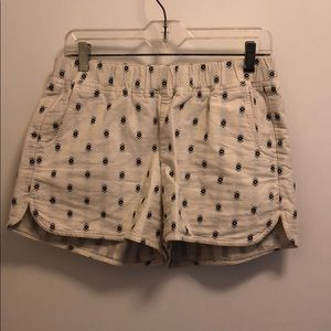 Madewell casual embroidered shorts